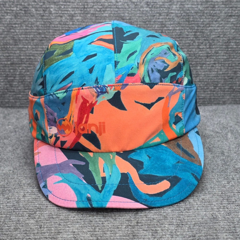 Janji AFO Hyperlight Hat Cap Adjustable Mens Blue Orange Run Gym Hike Athletic